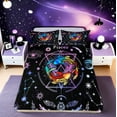 thumbnail image 2 of Erosebridal Pisces Gifts Bed Sheets Set Twin Size, Twelve Constellations Bedding Sets Twin Size, Astrology Horoscope Bedroom Decor 3pcs, 2 of 7
