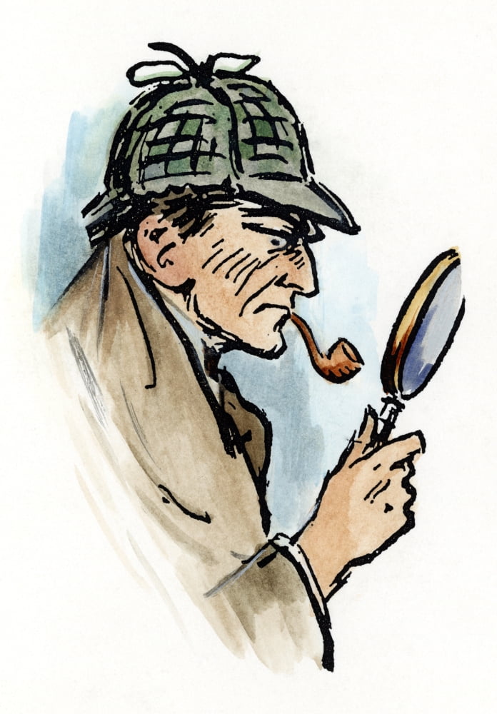 Sherlock Holmes, C1905. /Nillustration By Frederic Dorr Steele Of Sir ...