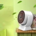thumbnail image 2 of Fan heater small solar heater mini desktop small desktop heater home heating, 2 of 5