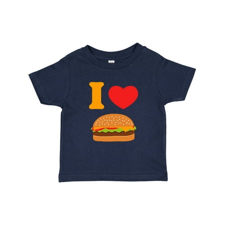 

Inktastic I Love Cheeseburgers Gift Toddler Boy or Toddler Girl T-Shirt