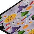 thumbnail image 4 of Dreamtimes Happy Halloween Day Funny Element Kitchen Rugs 39×20 in,Non Slip Washable Cushioned Carpets Polyester AntiFatigue Comfort Porch Floor Mat Halloween Decoration, 4 of 7