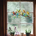 thumbnail image 4 of PLPPYFS Hummingbird Acrylic Stained Glass Window Hanging, Birds On Branch Stained Hanging Decor, Bird Series Art Ornaments Pendant Hanging for Windows or Doors Home Decorations, Gifts for Bird Lovers, 4 of 8