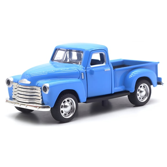 CYFW Little Blue Truck Toy for Kids Ages 2-8, 1:32 Alloy Car Toy, Driveable, Car Door Can Open, Toy Trucks for Toddlers, Easter, Christmas, Birthday Gifts
