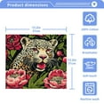thumbnail image 5 of BZSMCE Towel Cotton Face Towel Soft Hand Towels Fashion The Colorful Confident Leopard Pattern, 5 of 9
