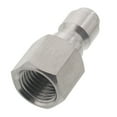 thumbnail image 2 of 1/4" FPT Female Stainless Steel Plug Quick Connect Coupler for Pressure Washer, 2 of 2