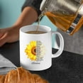 thumbnail image 3 of Customizaholic Custom Coffee Mugs Personalized, Flower Mug, Sunflower Mug, Sunflower Coffee Mug, Bible Verse Coffee Mug, Religious Gifts, Christian Coffee Mugs, God Coffee Mug, 3 of 6