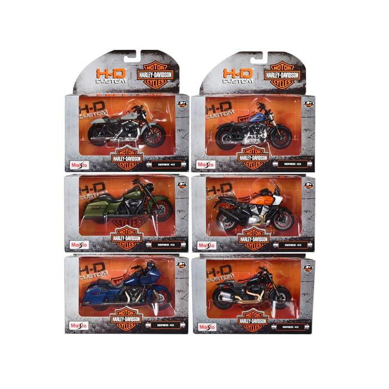 Maisto Series 42 1-18Diecast Harley-Davidson Motorcycles - Toy