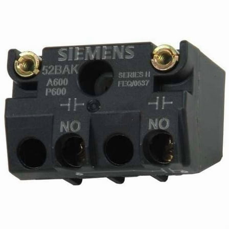 Siemens Contact Block,1NO,30mm 52BAK