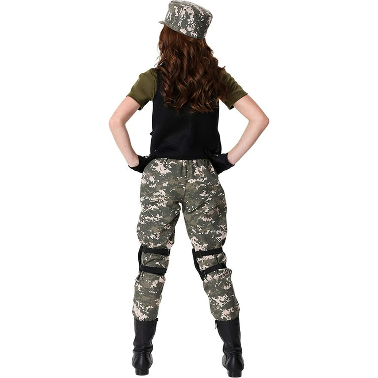 Dress Up America Soldier Costume for Kids Complete Set Army Special Forces  Uniform
