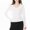 White, variant on Enjoytime Winter Blouses for Women 2025 Solid Color V-Neck Long Sleeve Shirts Casual Loose Trendy Fall Tops Black L