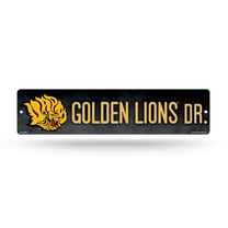 Arkansas Pine Bluff Golden Lion's 16" inch Garage Street Sign - perfect for anywhere you choose to hang it