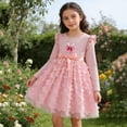 thumbnail image 3 of Shadoumai Girls Easter Dresses Size 12 Easter Day Cartoon Rabbit Sleeveless Pullover Loose Suspenders Princess Baby Sets Fornewborn Girls, 3 of 7