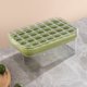 thumbnail image 4 of mfyjkho Bandeja para cubitos de hielo de una sola capa|molde casero para bloques de hielo|material apto para uso alimentario|fácil de desmoldar|tapa a prueba de fugas para congelador, 4 of 7