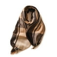 thumbnail image 4 of SUXIAN Women's Winter Scarf Plaid Blanket Warm Long with Fringe Brown One Size, 4 of 5