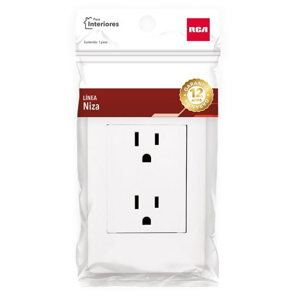 Enchufe Doble RCA con Placa RC-FCTD-6