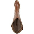 thumbnail image 3 of LifeStride Womens Bridgett Faux Leather Wide Calf Knee-High Boots, 3 of 3