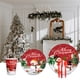 thumbnail image 3 of Decoraciones para fiestas con temática navideña Muñeco de nieve navideño Vasos de papel Platos de papel Cuchillos Tenedores y cucharas Vajilla desechable, 3 of 4