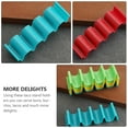 thumbnail image 4 of 4Pcs Plastic Burritos Stands Taco Display Racks Taco Holders (Assorted Color), 4 of 7