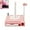Pink, variant on Crochet Caddy, Shiny Portable Multi-Functional Yarn Spool Box, Yarn Spinner Holder for Knitting with Phone Stand, Detachable, Ideal Gift Accessories Organizer for Knitting Lovers(4pcs)