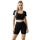 thumbnail image 1 of CONJUNTO DEPORTIVO DE MUJER DE SHORT Y BLUSA STRETCH PUSH UP UNITALLA, 1 of 9