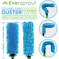 thumbnail image 4 of EVERSPROUT Duster 3-Pack | Hand-Packaged Cobweb Duster, Microfiber Feather Duster, Flexible Ceiling Fan Duster | Twists onto Standard 3/4 inch Threaded Poles (Pole Sold Separately)(Soft Bristles), 4 of 7