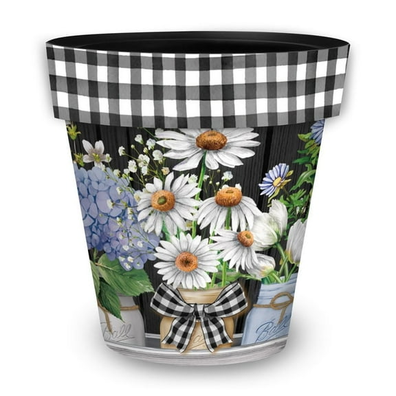 Briarwood Lane Crated Mason Jars Small Planter