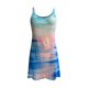 thumbnail image 4 of Vestido de playa para mujer Tirantes sin mangas casuales sueltos con estampado de verano Pompotops qyievc1275, 4 of 6