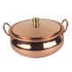 thumbnail image 5 of Utensilios de cocina de cobre, olla para estofado, utensilios de cocina de inducción hechos a mano elegantes para restaurante y hogar 18 cm, 5 of 9