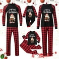 thumbnail image 1 of Curenmufel Pyjamas de Famille Ensembles Assortis Pyjamas de Noël pour la Famille Pyjama des Fêtes de Noël Ensemble de Pyjamas Assortis pour la Famille Tenue de Nuit Noël (Rouge, 4-5 Ans), 1 of 5