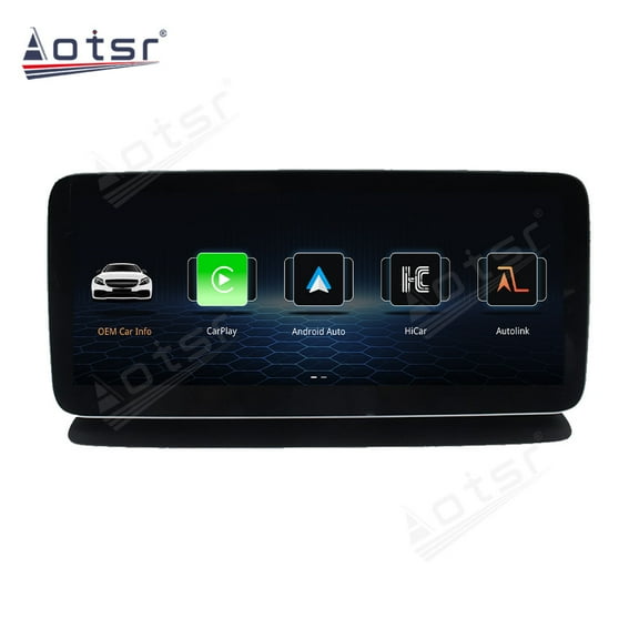Aotsr Ultra Narrow 10.25 inch 1920 * 720 Car Radio for Mercedes Benz GLE/GLS 2016-2018 Linux CarPlay Multimedia Screen Audio Stereo Upgrade Touch Screen Bluetooth Head Unit