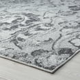 thumbnail image 5 of Transitional 2x3 Area Rug (2' x 3') Floral Gray Indoor Scatter Easy to Clean, 5 of 10