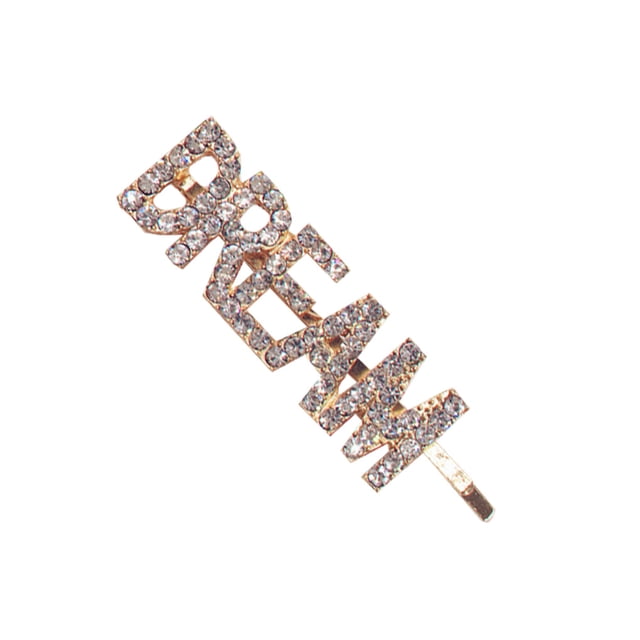 Qarigey Alfileres de aleación, Clip portátil para la cabeza, regalo encantador, herramientas decorativas de estilo multifuncional para bebés, mujeres, Ropa, zapatos y accesorios Miscelánea SUEÑO Qarigey AP009343-05