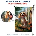 thumbnail image 4 of America Forever Spring Summer Beagle Dog Garden Flag 12.5 x18 inch Double Sided Beagle Puppy Floral Spring Garden Flag for Outdoor Dog Flag Yard Decoration, 4 of 7