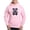 Pink, variant on - Batty Bear Purple Sweatshirt - Pullover Hoodie, Hooded Sweatshirt