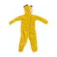 thumbnail image 5 of Norvella Girls Chicken Pajamas Animal Hood Beak Detail Long Sleeve Zip Front Contrast Belly Panel One Piece Jumpsuit, 5 of 6