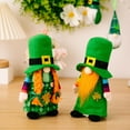 thumbnail image 5 of EUDIDV Irish Day St. Patrick's Day Decorations Irish Day Faceless Doll Rudolph Goblin Gnomes Gift Decorations Lucky Charm Products, 5 of 7