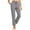 Gray, variant on Yoga Pants for Women Loose Straight Drawstring Waist Sporty Casual Workout Elastic Leggings Long Pants
