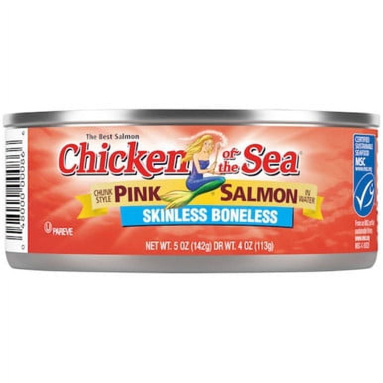 (Price/case)Chicken Of The Sea Skinless/Boneless Pink Salmon 5 Ounces - 24 Per Case