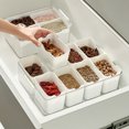 thumbnail image 2 of EastVita Large Snack Box, Divided Serving Tray with Lid, Charcuteries Container for Portable Snack Platters, Clear Organizer for Candy Building Blocks Nuts Snacks, 2 of 8