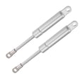 thumbnail image 1 of Unique Bargains 2Pcs 6Inch 55Ib/245NN Silver Tone Lift Supports Struts Shocks Gas Spring Universal for RV Car Truck Boat, 1 of 8