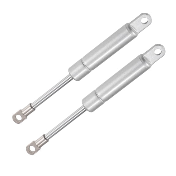 Unique Bargains 2Pcs 6Inch 55Ib/245NN Silver Tone Lift Supports Struts Shocks Gas Spring Universal for RV Car Truck Boat
