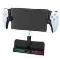 thumbnail image 3 of Base de carga compatible con PlayStation Portal con cable de carga tipo C, estación con luces RGB para accesorios de la consola de juegos PS5 Portal, 3 of 7