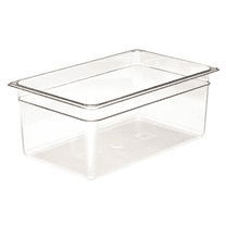 Cambro 18CW135 Camwear Clear Full Size x 8 D Food Pan"