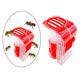thumbnail image 5 of Atrapaabejas para marcar abejas, jaulas para abejas, suministros manuales, pequeñas botellas para marcar al aire libre Rojo, 5 of 9