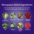 thumbnail image 5 of Menopause Supplement for Women Hot Flashes & Night Sweats | Hormone Balance, Menopause Relief for Women & Perimenopause Support | with Black Cohosh, DIM & Red Clover | Third-Party Tested | 30 Ct, 5 of 9