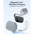 thumbnail image 3 of Funda para AirPods Pro 2 ESR HaloLock con cordón gris, 3 of 9