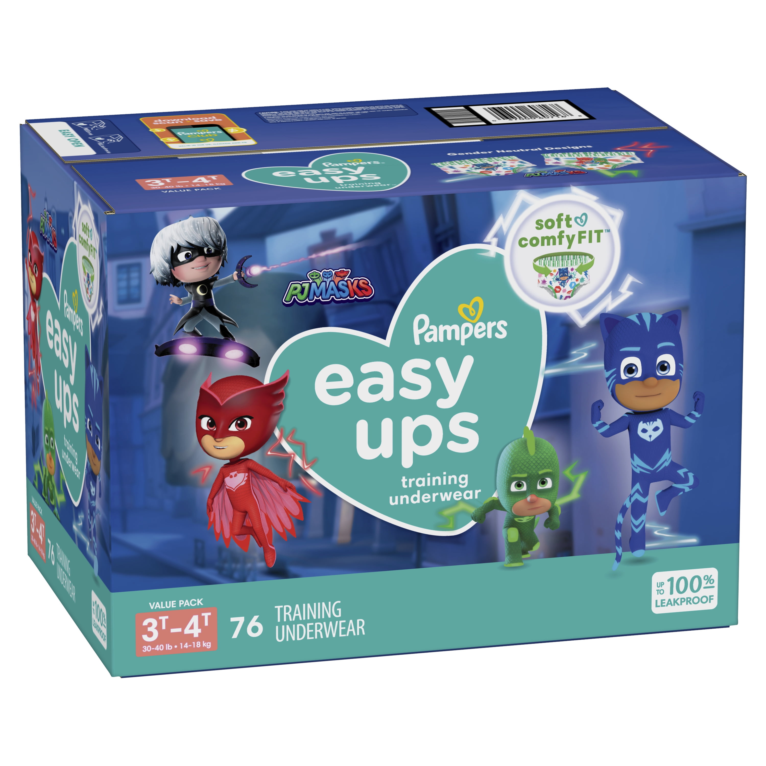 Pampers Easy Ups Male Training Pants 