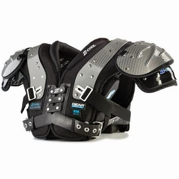 Gear Pro-Tec 1454166 Z-Cool Adult ZC15 Multi-Position Shoulder Pads, 2XL