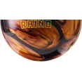 thumbnail image 3 of Brunswick Rhino Reactive PRE-DRILLED Bowling Ball- Red/Black/Gold Pearl (10lbs), 3 of 4
