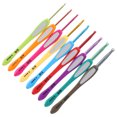 thumbnail image 4 of 9pcs Practical Weaving Tools Set Plastic Handle Crochet Hooks Kit for Home Use, 4 of 5